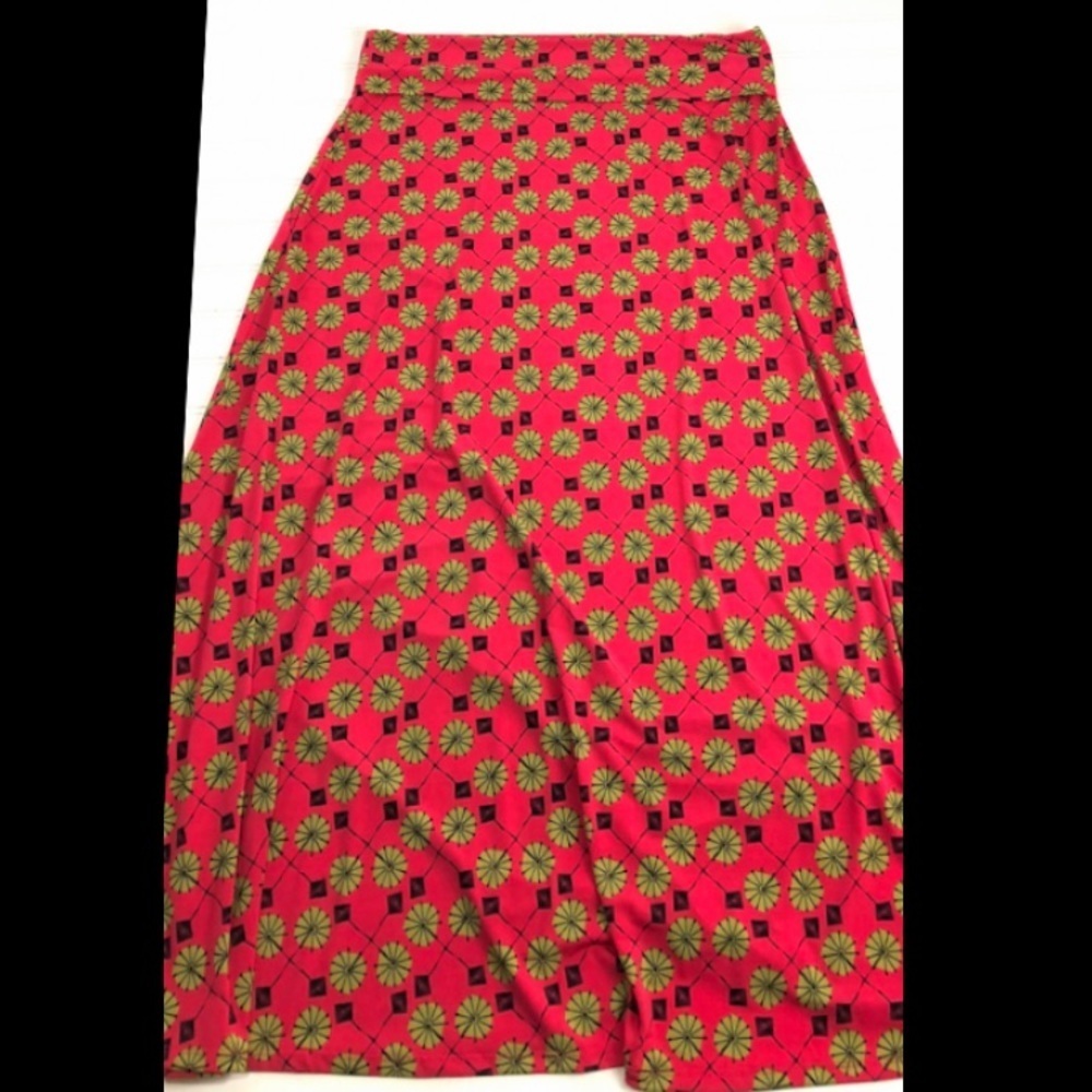 LuLaRoe Geometric Maxi Skirt XL - Picture 8 of 8
